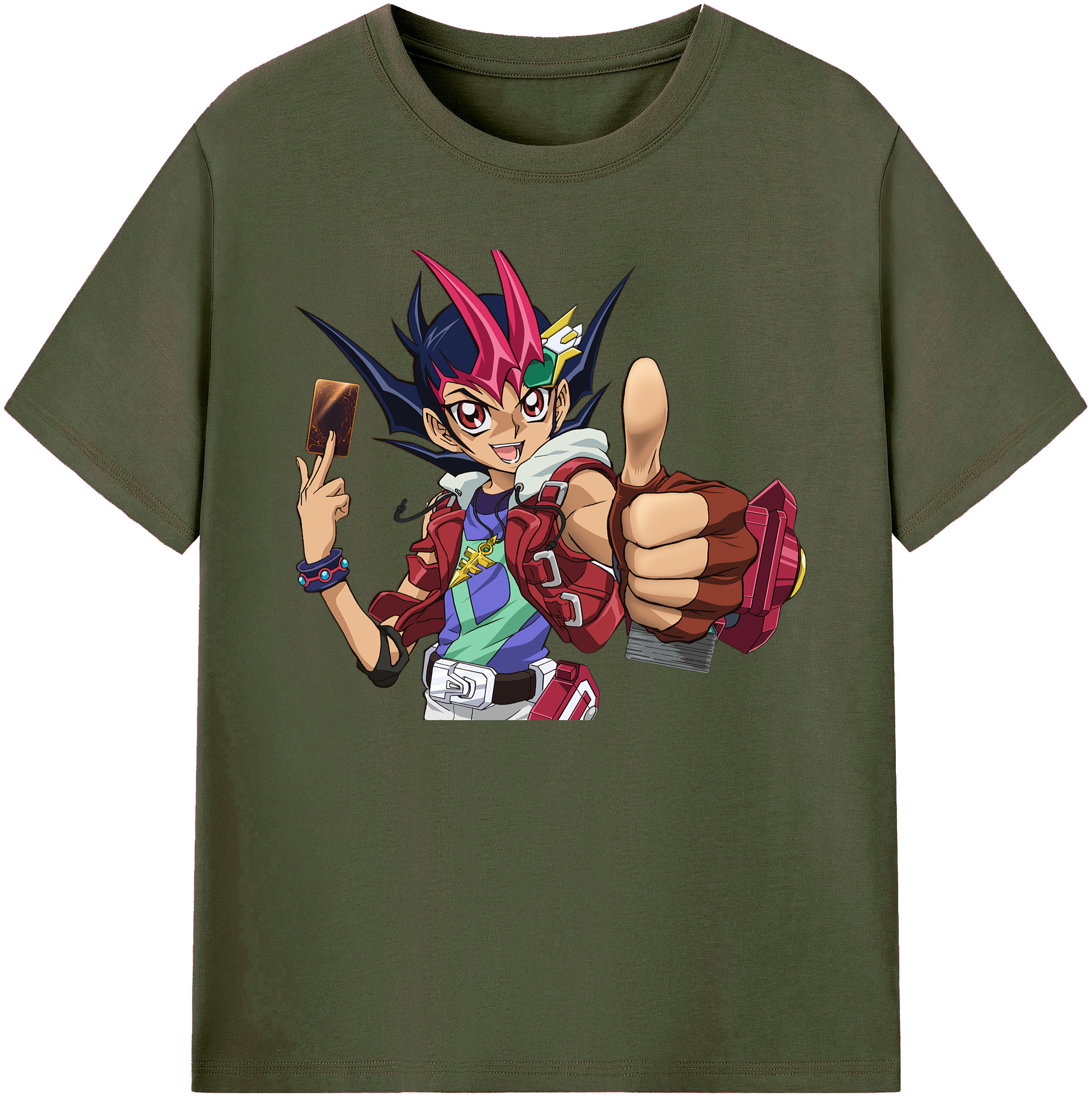 （画像用） 遊☆戯☆王 Yu-Gi-Oh! 綿100％ メンズ半袖Tシャツ｜肌触りやわらか＆通気性